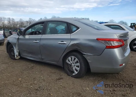 2014 Nissan Sentra S z USA, uszkodzony, nr VIN 3N1AB7AP7EL679880
